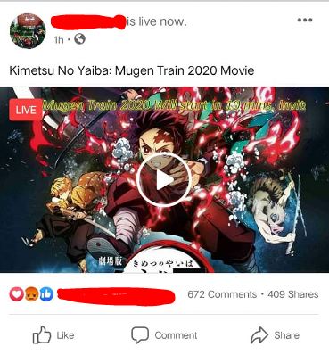 Demon Slayer Movie Leaked All Over Again In Ph Inori D Station