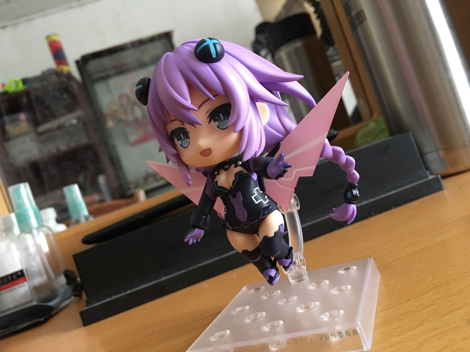 purple nendoroid