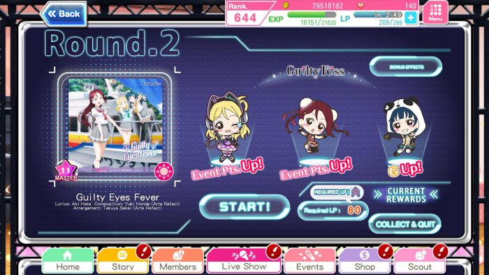 LLSIF: Playing in Challenge Festival